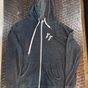 Foo Fighters Zip Up Hoodie - Size XL, Gray, New Condition
